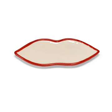 Les Objets Mouleversants bricka M - Red-white - Serax