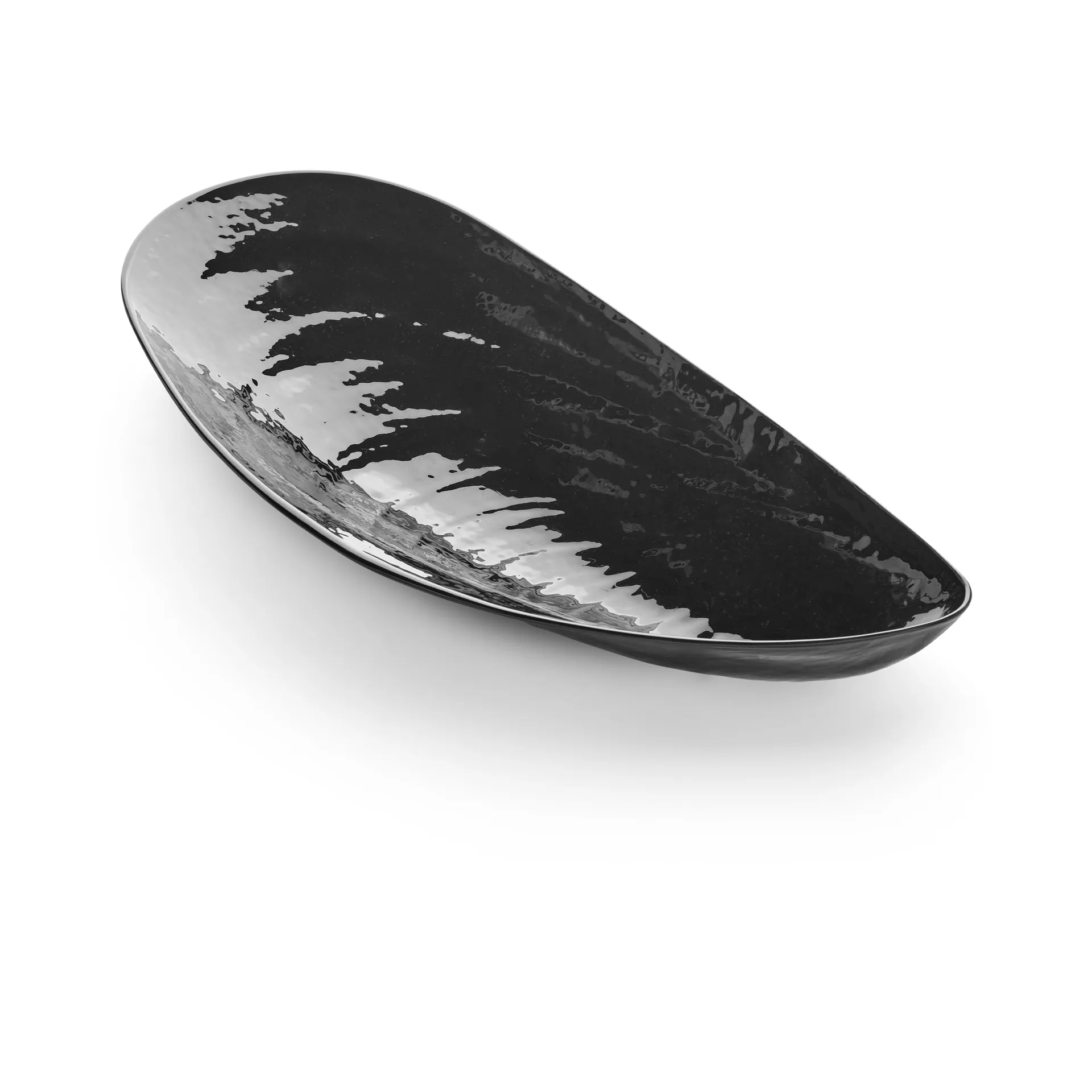 Les Objets Mouleversants Marcel skål L 21,5x46 cm, Black Serax