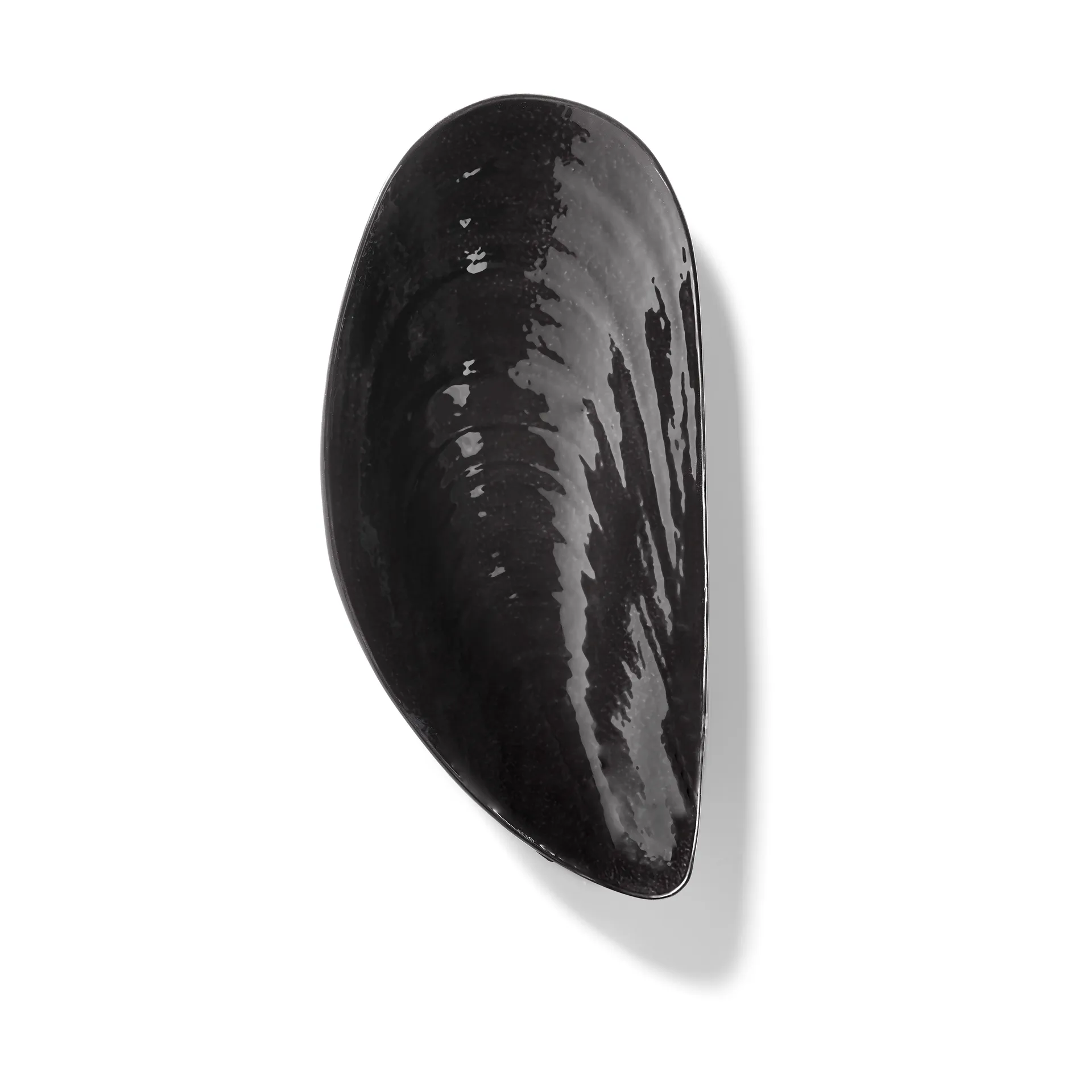 Les Objets Mouleversants Marcel skål L 21,5x46 cm, Black Serax