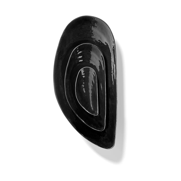 Les Objets Mouleversants Marcel skål S 7,5x17,5 cm, Black Serax