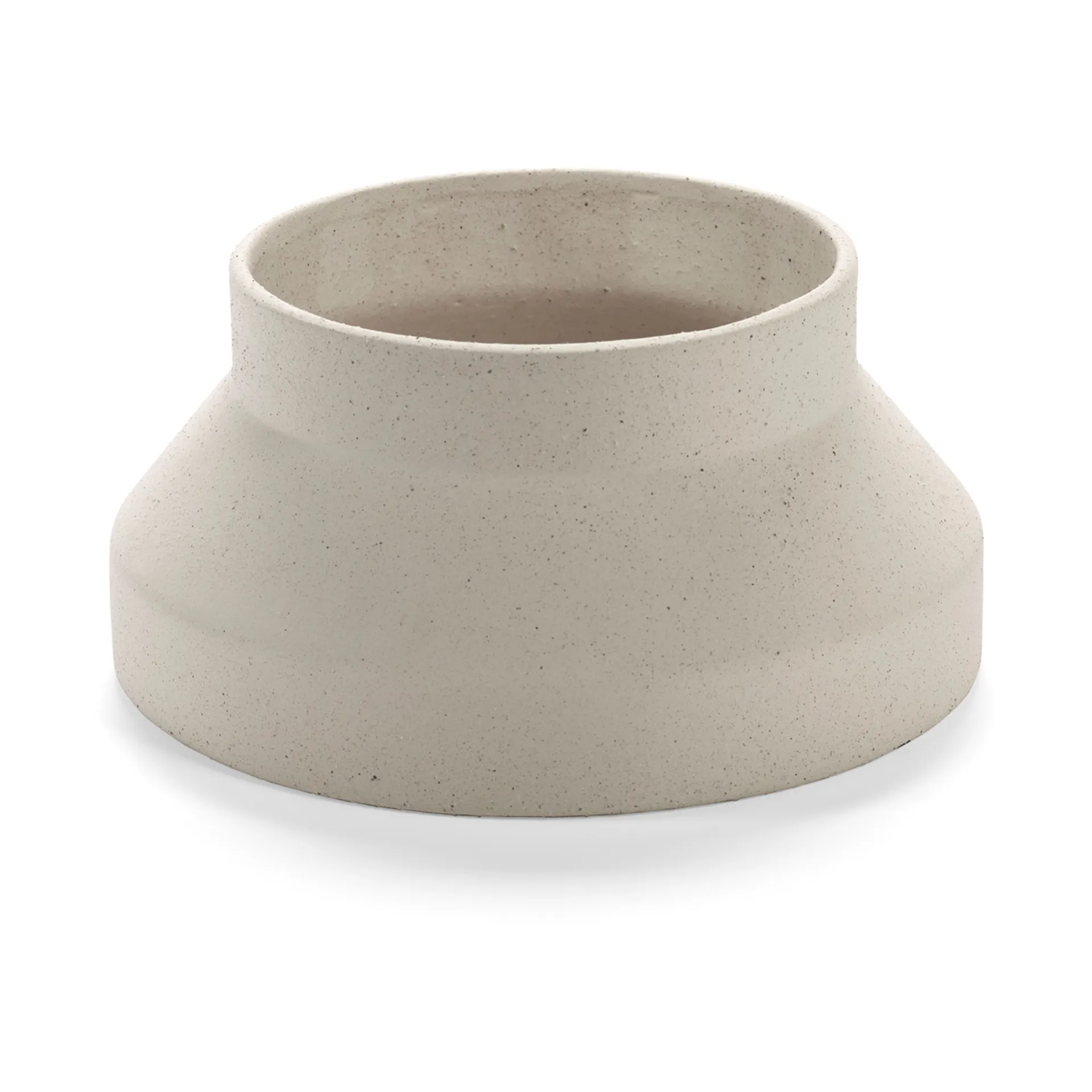 Mira vas/tårtfat L, Beige Serax