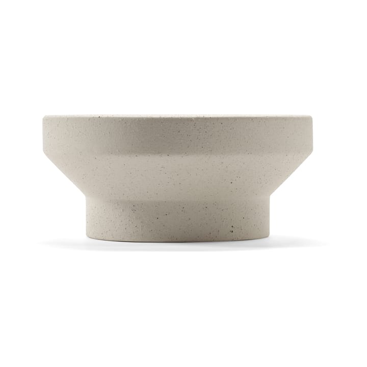 Mira vas/tårtfat S, Beige Serax