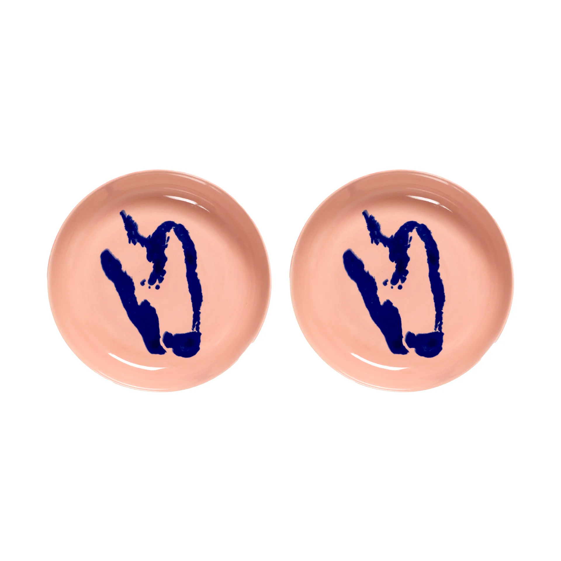 Ottolenghi Feast djup tallrik Ø22 cm 2-pack, Pink-pepper blue Serax