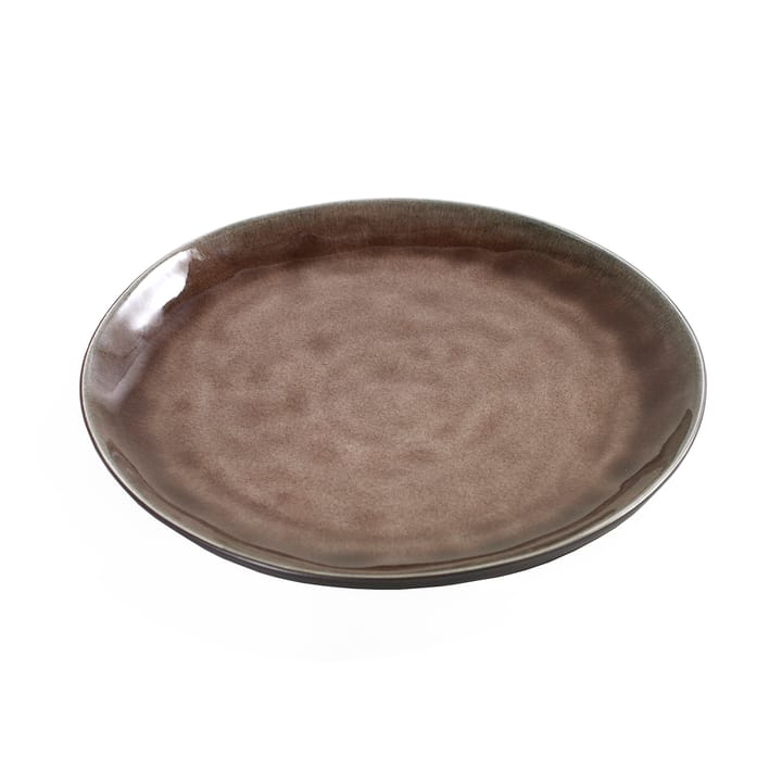 Pure assiett 20,5 cm, Brown Serax
