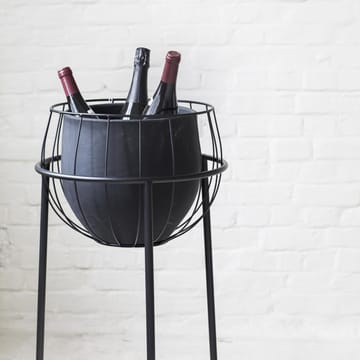 Serax kruka med blompiedestal - Black - Serax