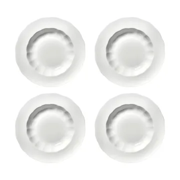 Silhouette djup tallrik L Ø27 cm 4-pack - White - Serax