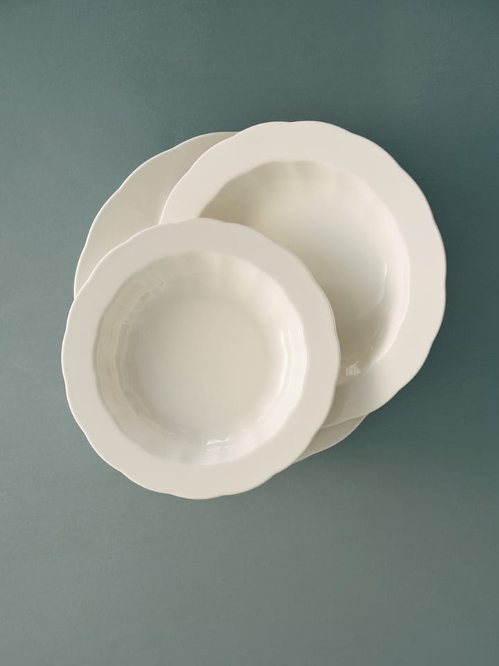 Silhouette djup tallrik L Ø27 cm, White Serax