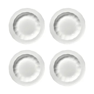 Silhouette djup tallrik S Ø21,5 cm 4-pack - White - Serax