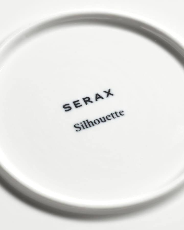 Silhouette djup tallrik S Ø21,5 cm, White Serax