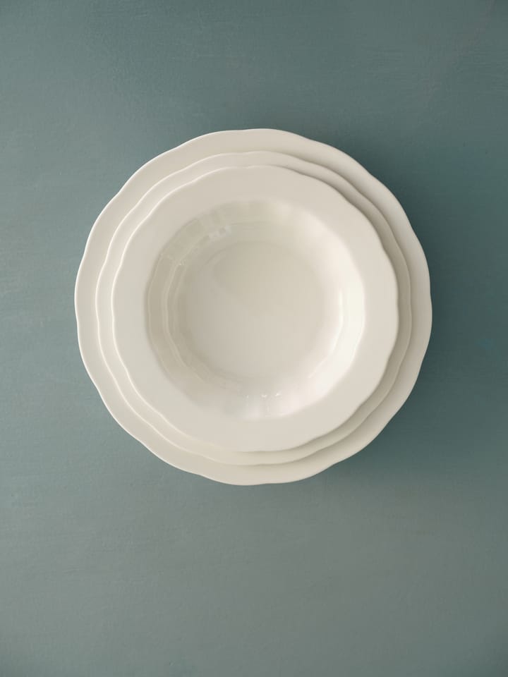 Silhouette djup tallrik S Ø21,5 cm, White Serax