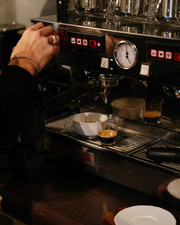 Silhouette dubbel espressoglas 11 cl - Clear - Serax
