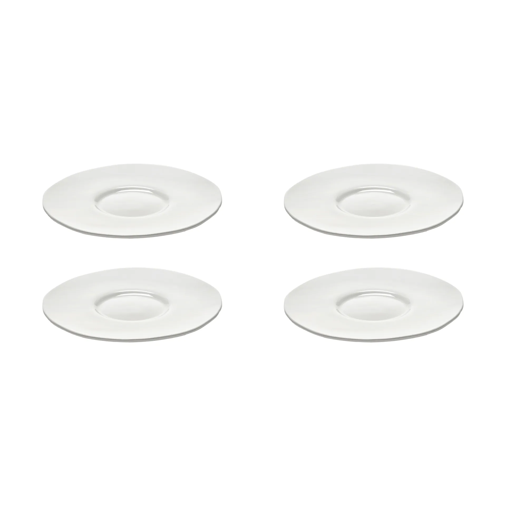 Silhouette fat till espressokopp Ø10,3 cm 4-pack, White Serax