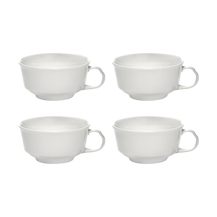 Silhouette kaffekopp 19 cl 4-pack - White - Serax