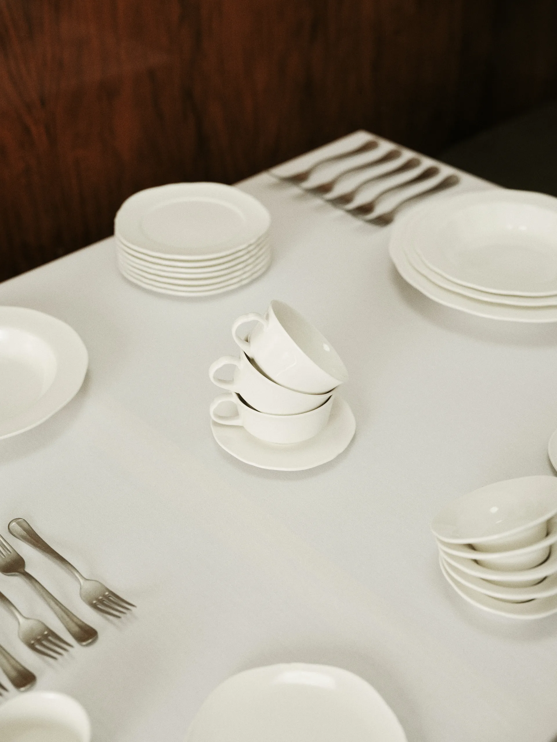 Silhouette kaffekopp 19 cl 4-pack, White Serax