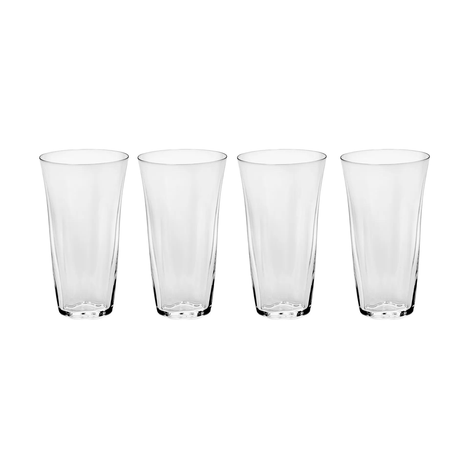 Silhouette longdrink glas 44 cl 4-pack, Clear Serax