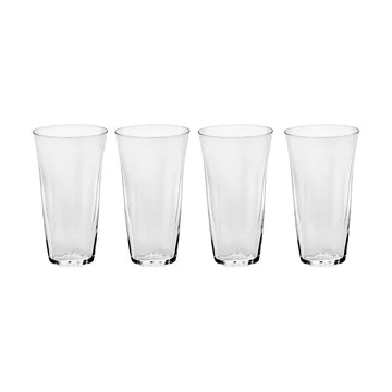 Silhouette longdrink glas 44 cl 4-pack - Clear - Serax