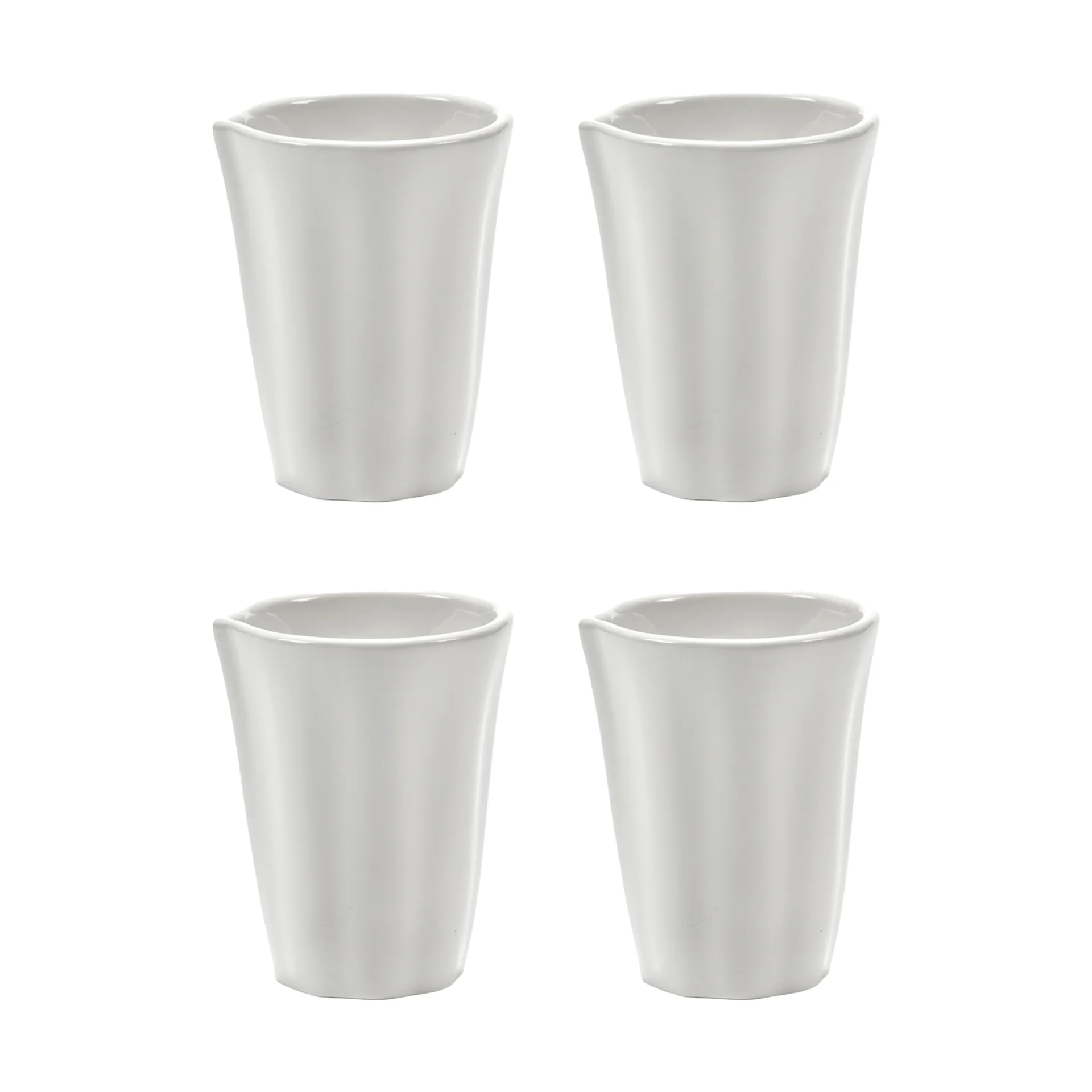 Silhouette mjölkkaraff 7 cl 4-pack, White Serax