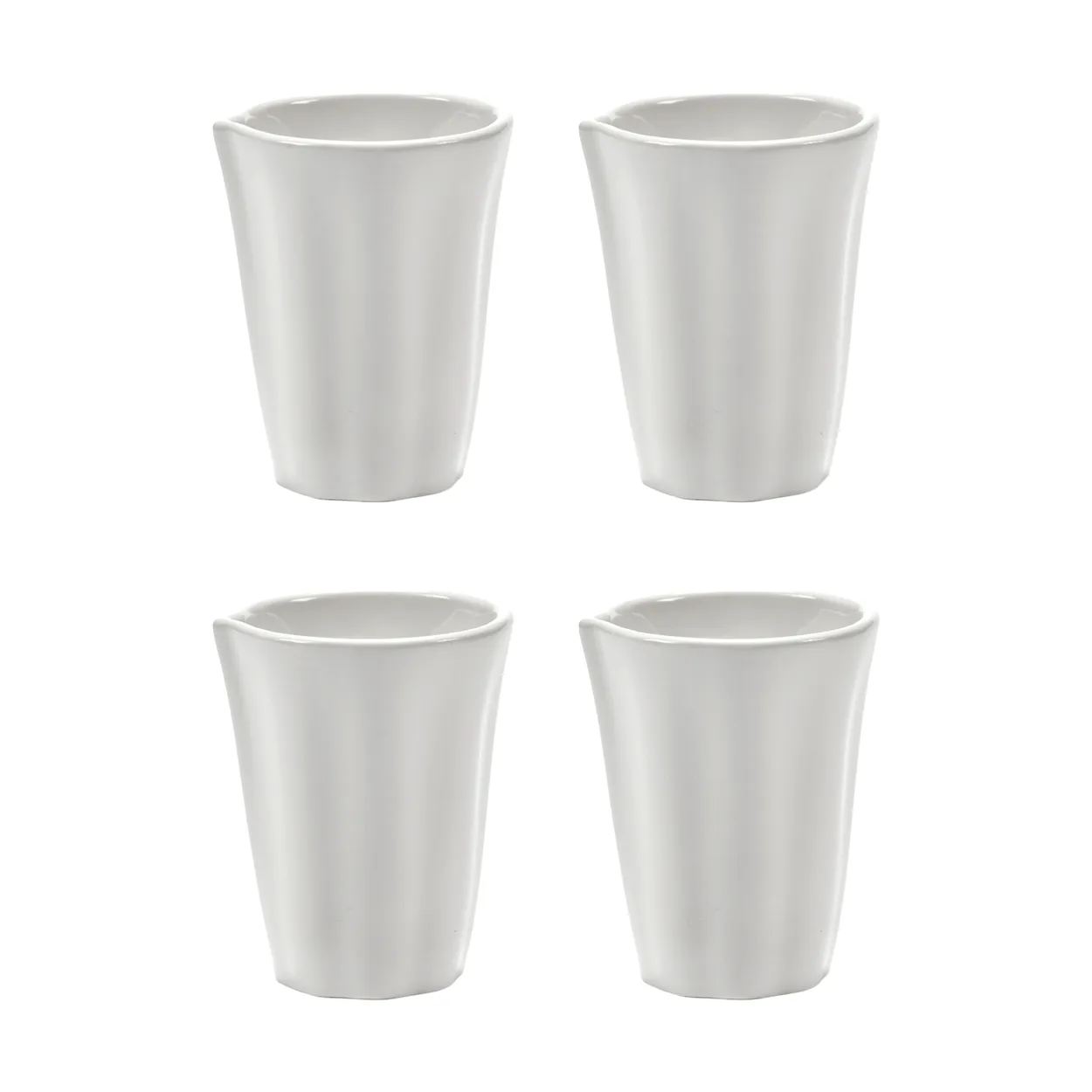 Serax Silhouette mjölkkaraff 7 cl 4-pack White