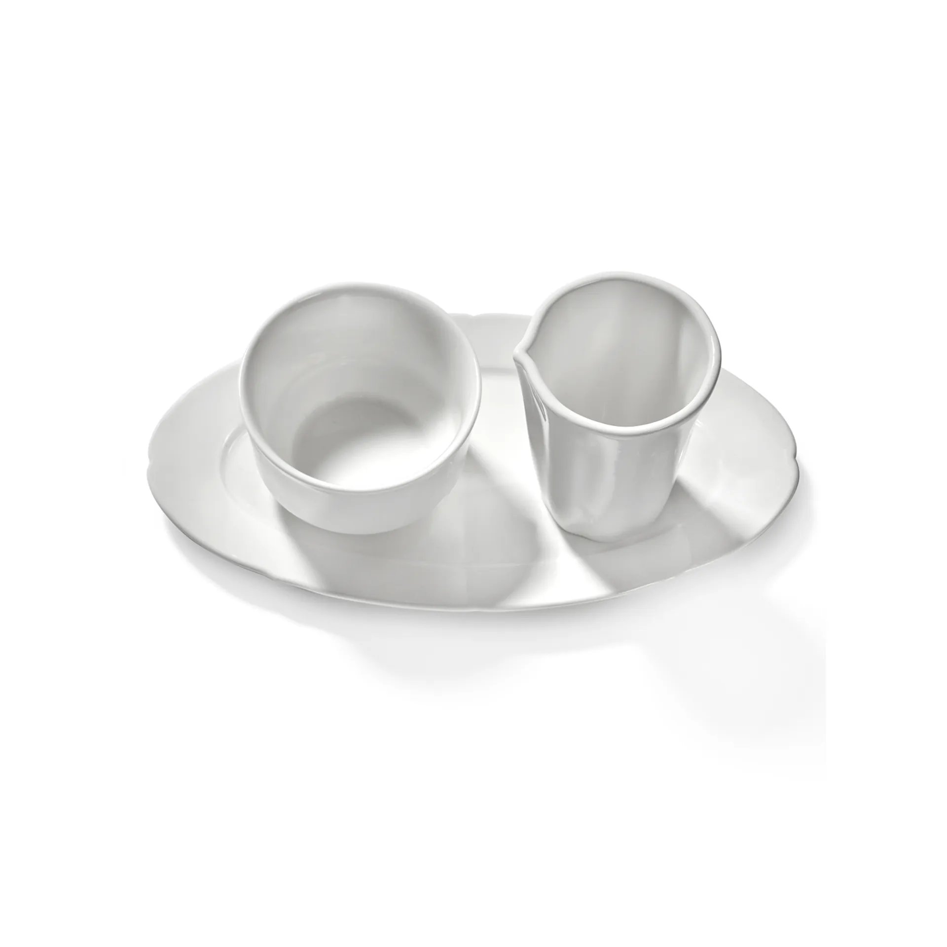 Silhouette mjölkkaraff 7 cl 4-pack, White Serax