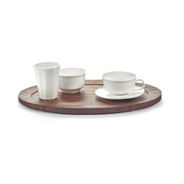 Silhouette oval bricka 21x30 cm - Ask - Serax