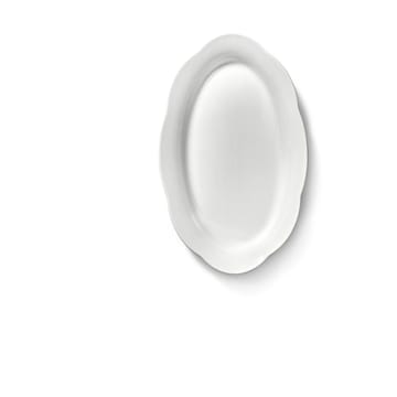 Silhouette oval djup tallrik M 15x24,5 cm - White - Serax