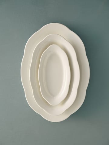 Silhouette oval djup tallrik S 10x18,5 cm - White - Serax