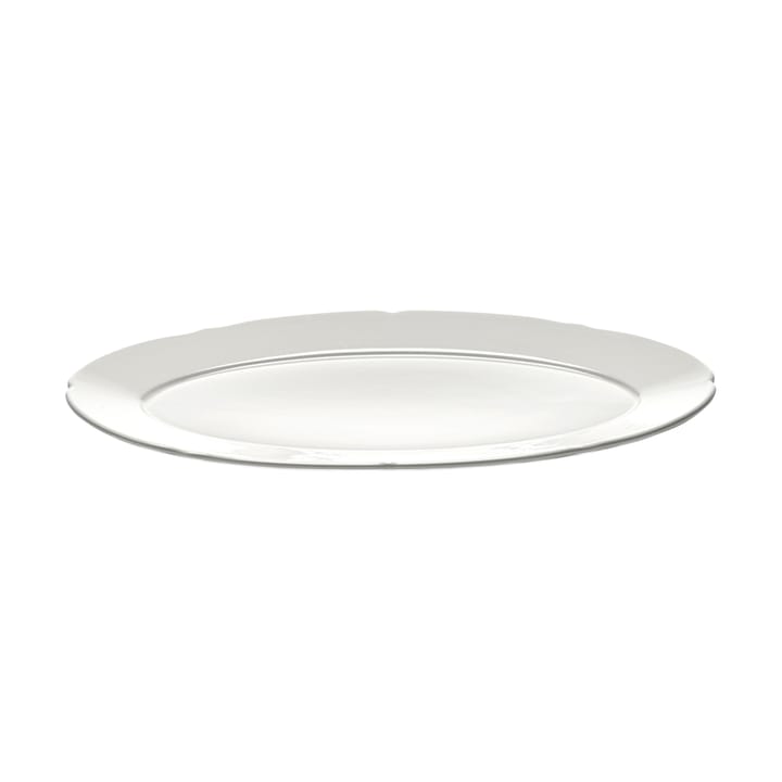 Silhouette oval tallrik M 15x24,5 cm - White - Serax