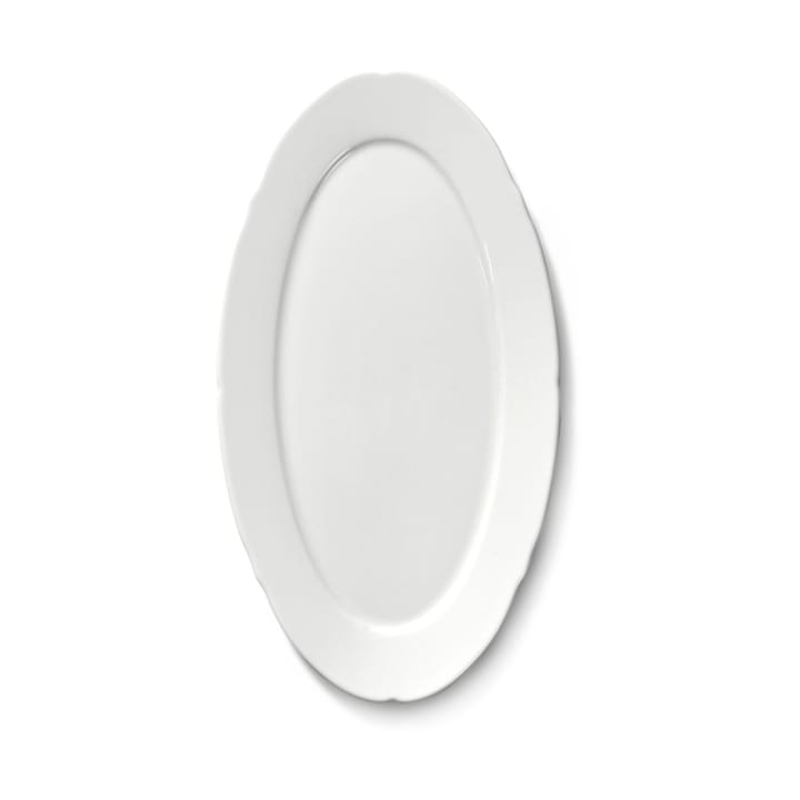 Silhouette oval tallrik S 10x18,5 cm, White Serax