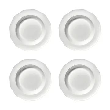 Silhouette pasta tallrik Ø22 cm 4-pack - White - Serax