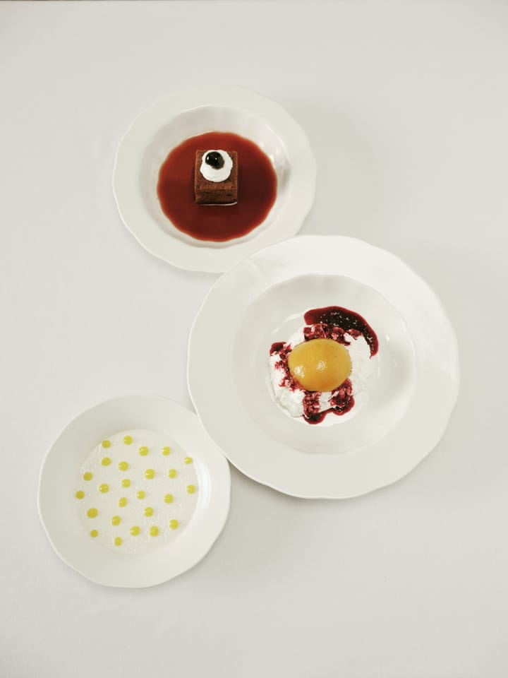 Silhouette pasta tallrik Ø22 cm, White Serax