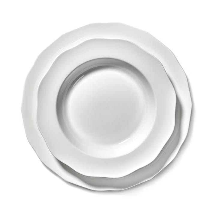 Silhouette pasta tallrik Ø22 cm, White Serax