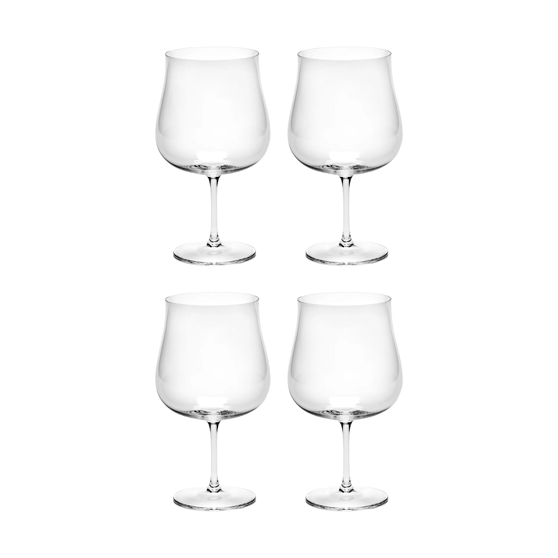 Silhouette rödvinsglas 69 cl 4-pack, Clear Serax