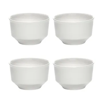 Silhouette skål XS 10 cl 4-pack - White - Serax