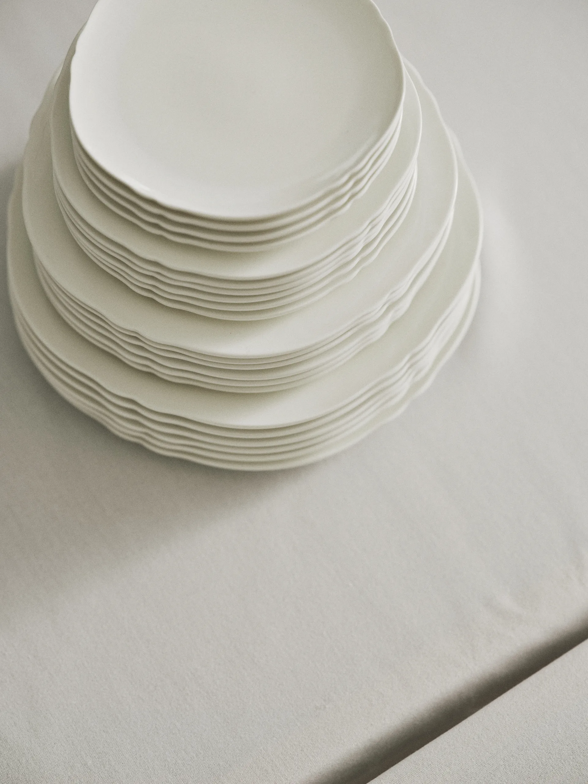 Silhouette tallrik L Ø26 cm 4-pack, White Serax