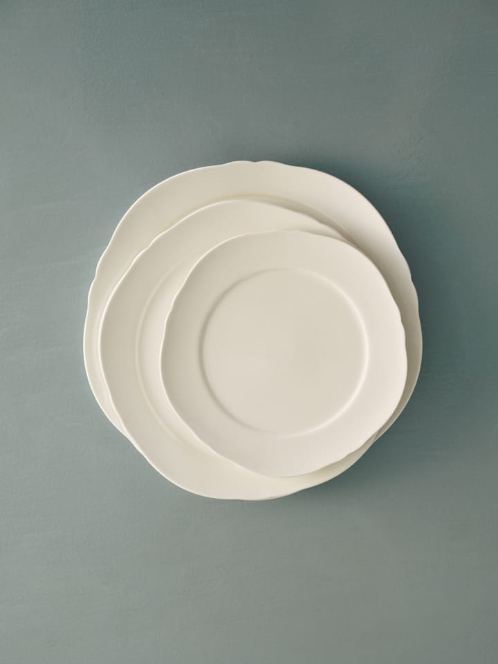 Silhouette tallrik M Ø23,5 cm, White Serax