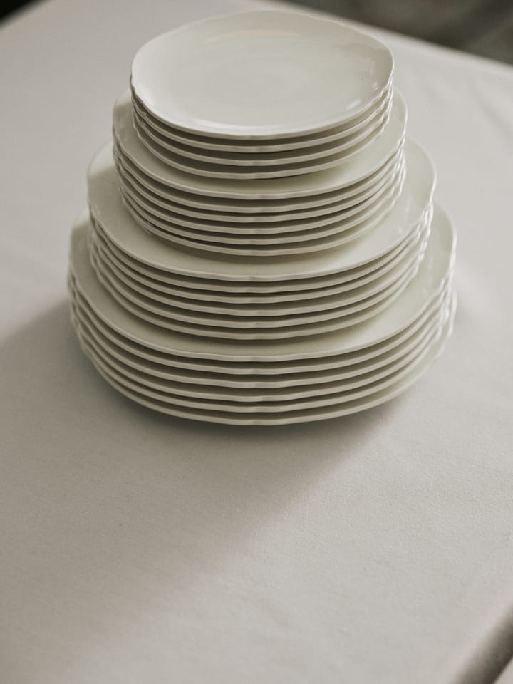 Silhouette tallrik M Ø23,5 cm, White Serax