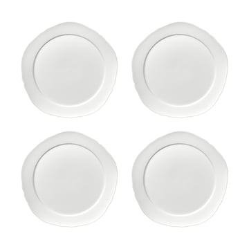 Serax Silhouette tallrik S Ø20,6 cm 4-pack White