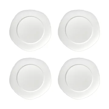 Silhouette tallrik XS Ø17 cm 4-pack - White - Serax