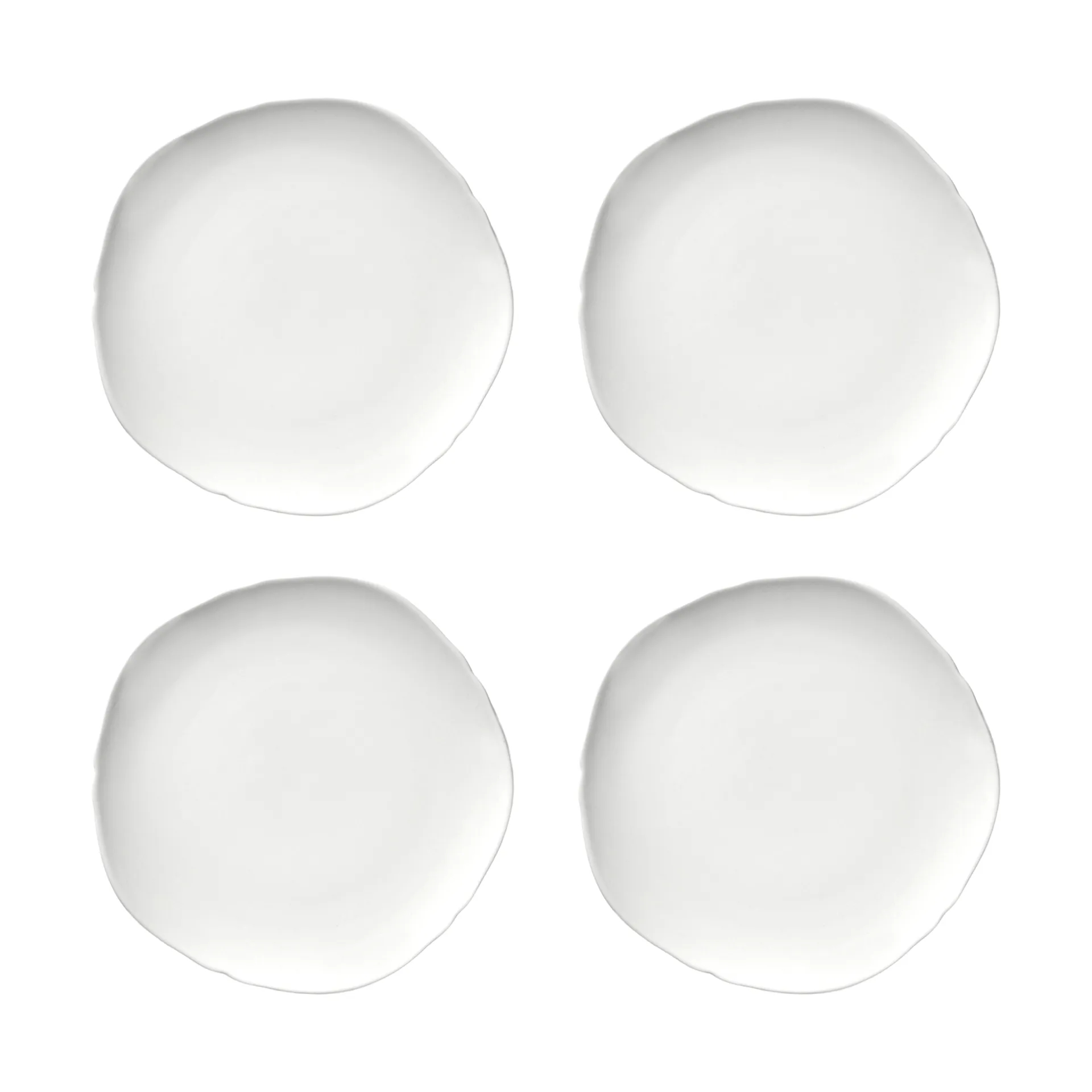 Silhouette tallrik XXS Ø15 cm 4-pack, White Serax