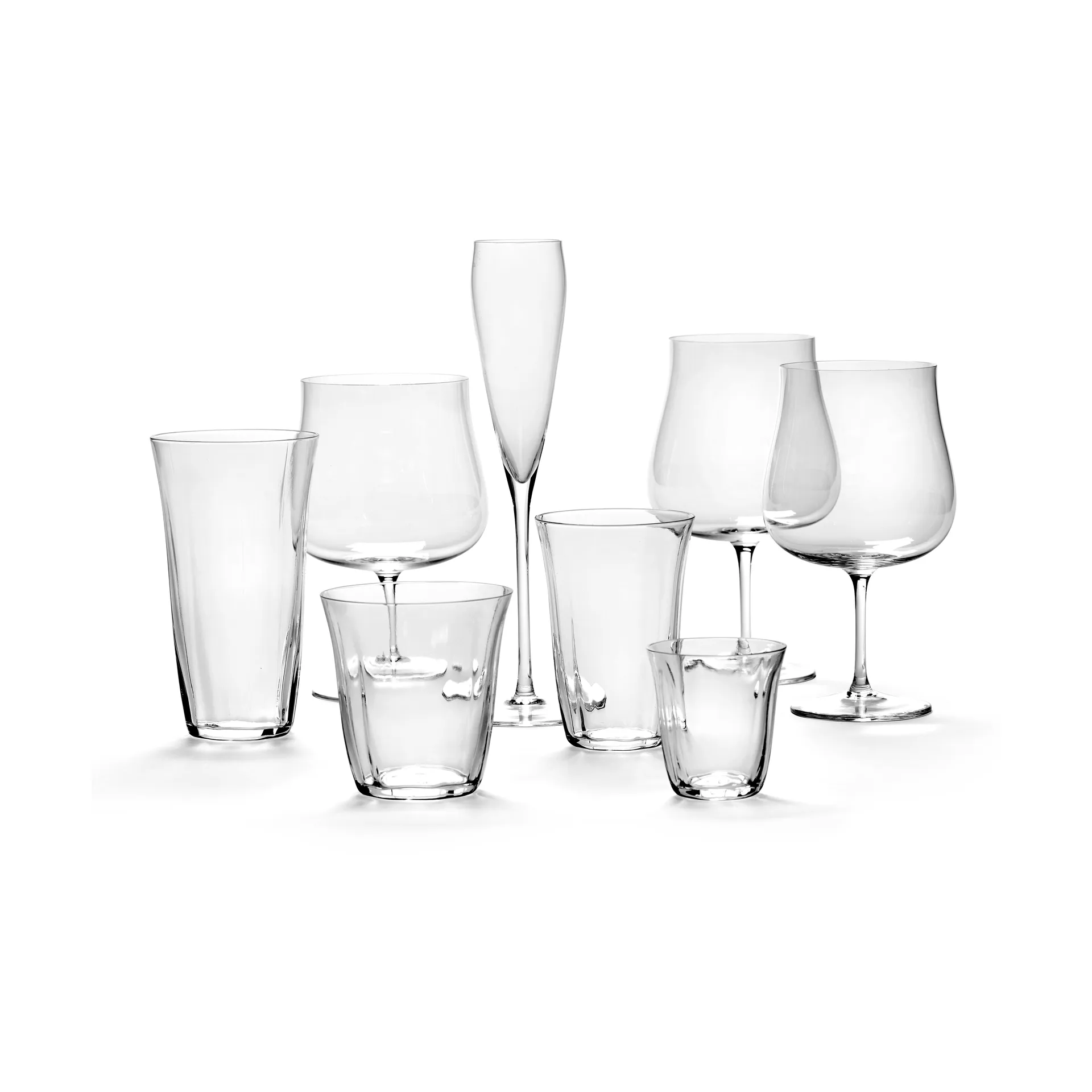 Silhouette teglas 28 cl 4-pack, Clear Serax