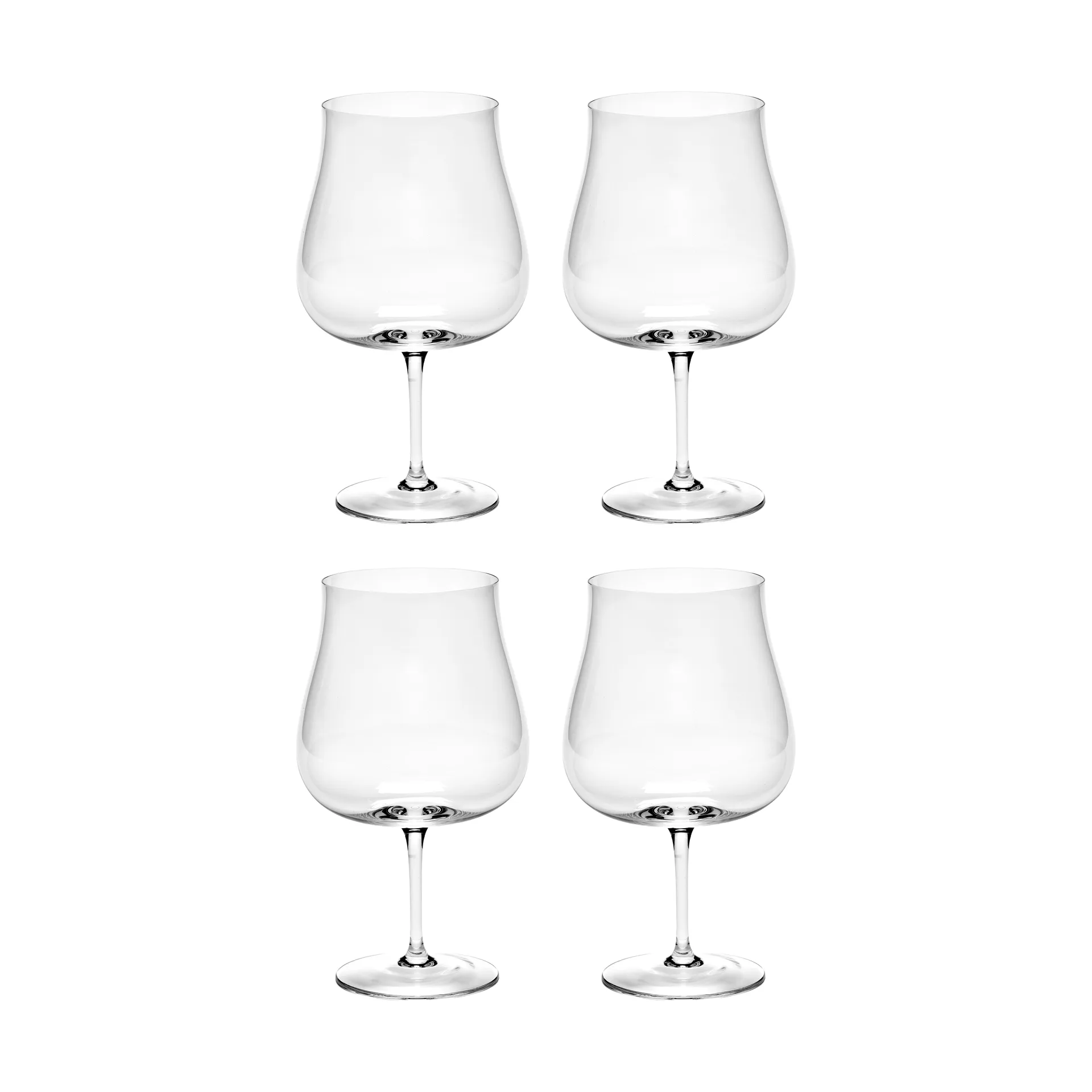 Silhouette vitvinsglas 59 cl 4-pack, Clear Serax