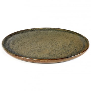 Läs mer om Serax Surface tallrik 27 cm Indi grey