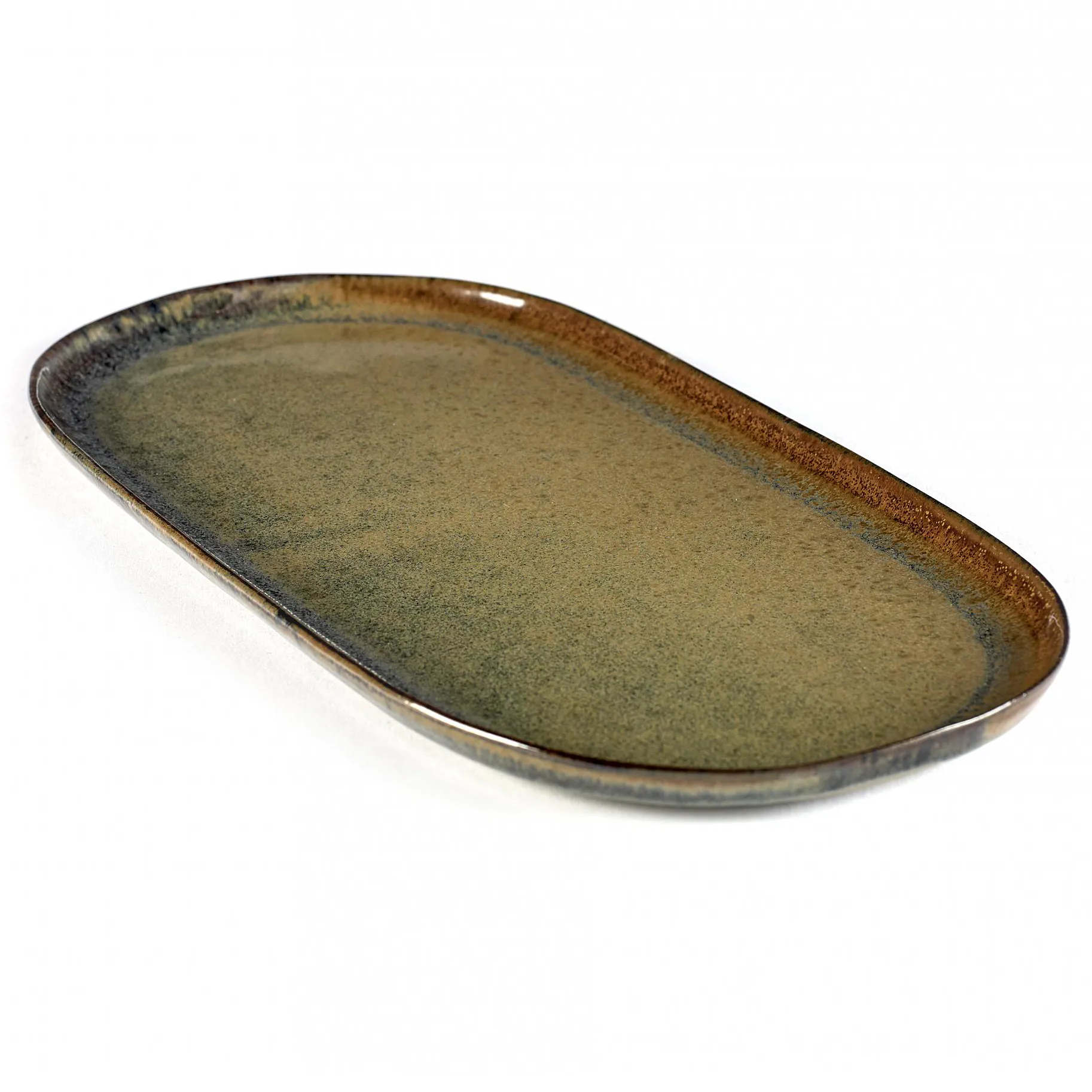 Surface tapastallrik 17x35,5 cm, Indi grey Serax