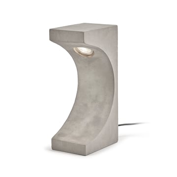 Läs mer om Serax Tangent Concrete bordslampa 33 cm Grey