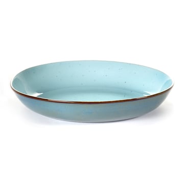 Serax Terres de Rêves pastatallrik 23,5 cm Light blue-smokey blue