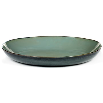 Serax Terres de Rêves serveringsfat 35,5 cm Smokey blue-dark blue