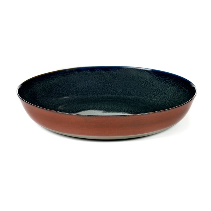 Terres de Rêves tallrik 21 cm, Dark blue-rust Serax