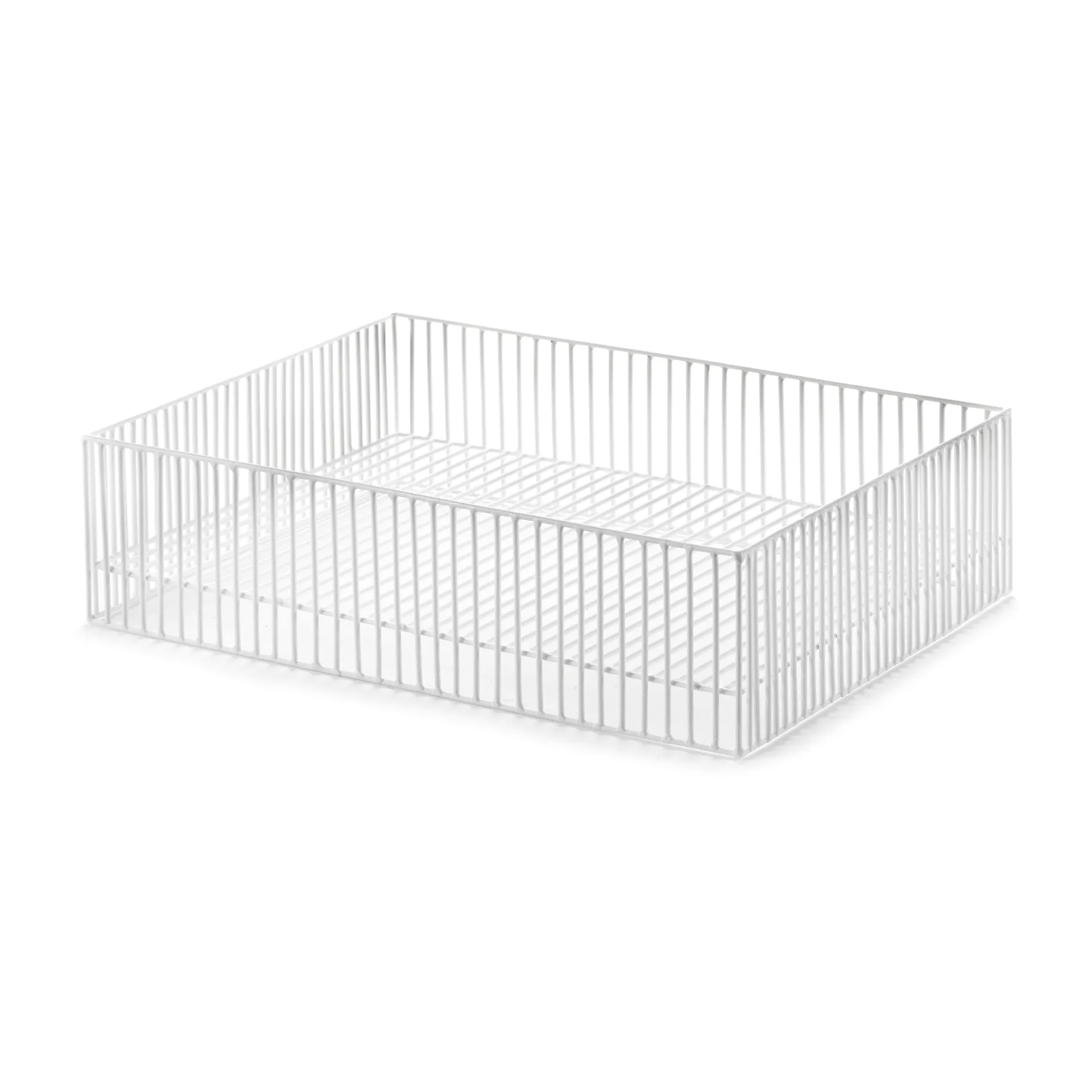 Turn korg låg 30x40 cm, White Serax