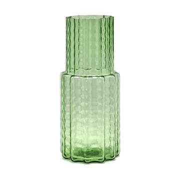 Läs mer om Serax Waves 05 vas Ø16x35 cm Green-clear