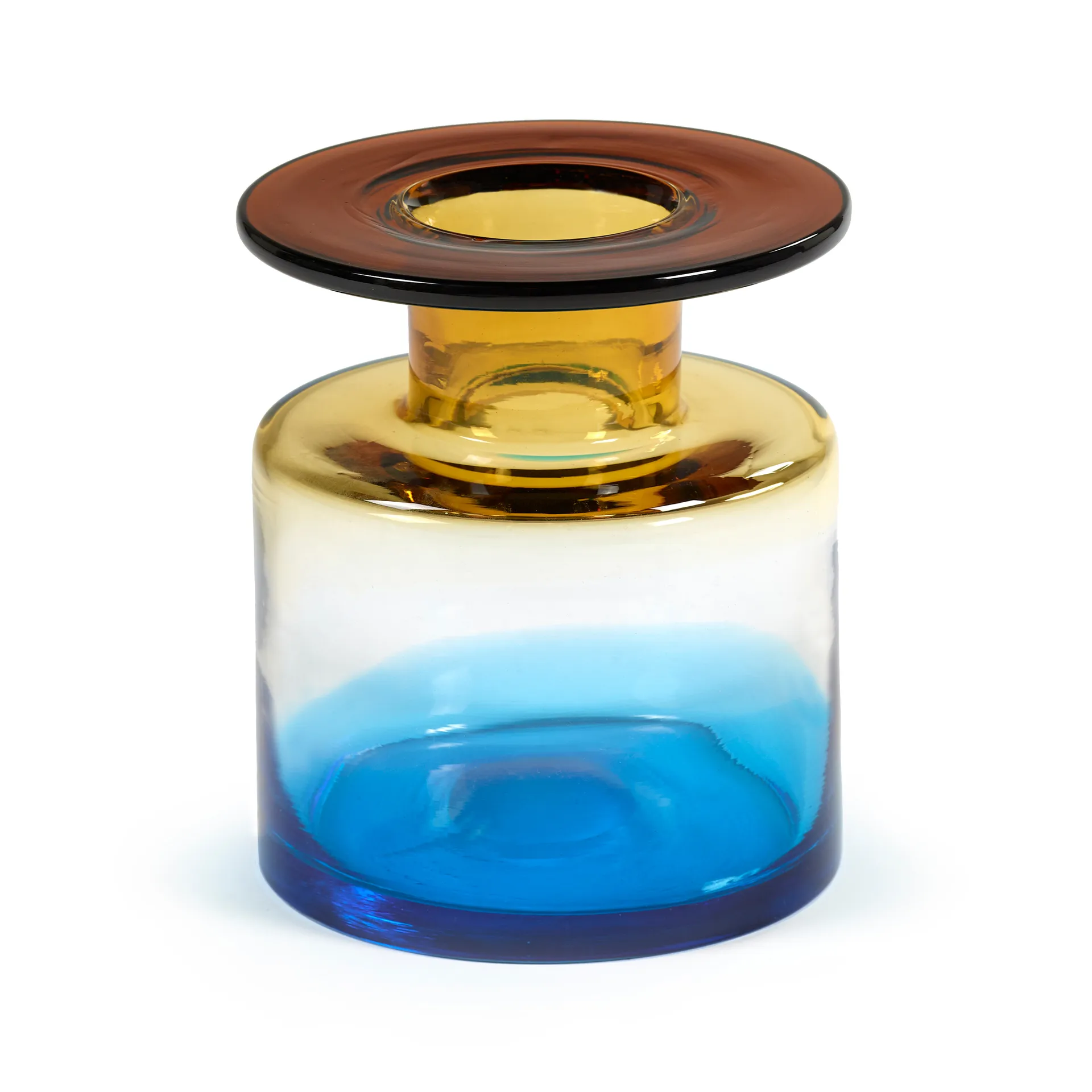 Wind & Fire vas 22 cm, Blue-amber Serax